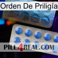 Orden De Priligía 40